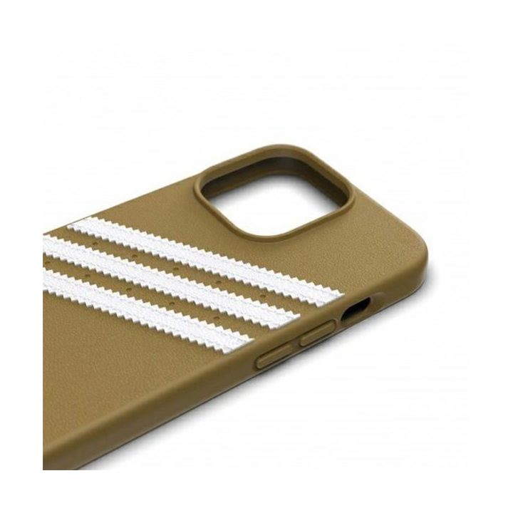 Adidas OR Moulded PU iPhone 13 Pro / 13 6,1 beżowo gold 47806