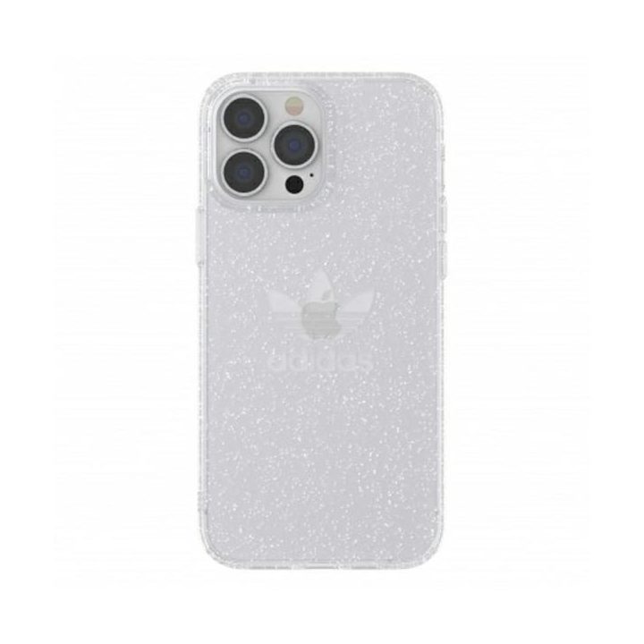 Adidas OR apsauginis iPhone 13 Pro Max 6,7 Clear Case Gliter transparent 47148