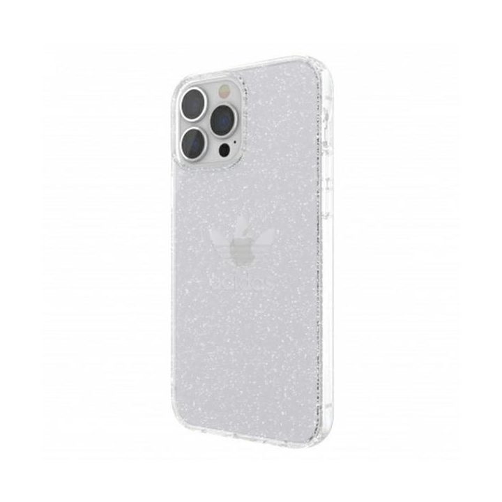 Adidas OR apsauginis iPhone 13 Pro Max 6,7 Clear Case Gliter transparent 47148