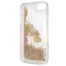 Guess GUOHCI8GLHFLGO iPhone 7/8/SE 2020 /SE 2022 aukso/aukso spalvos deklas su blizgučiais