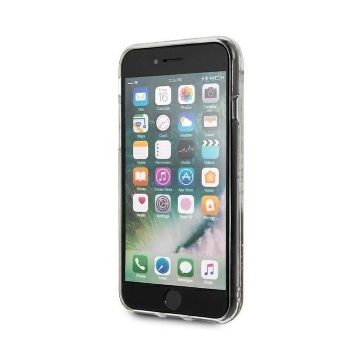 Guess GUOHCI8GLHFLGO iPhone 7/8/SE 2020 /SE 2022 aukso/aukso spalvos deklas su blizgučiais