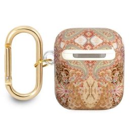 Guess GUA2HHHFLD AirPods dangtelis aukso/aukso spalvos Paisley Strap kolekcija