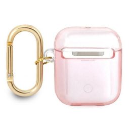 Guess GUA2HHTSP AirPods dangtelis rožinis/rožinis Dirželių kolekcija