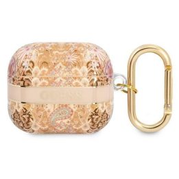 Guess GUA3HHHFLD AirPods 3 dangtelis aukso/aukso spalvos Paisley Strap kolekcija