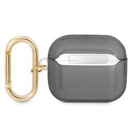 Guess GUA3HHTSK AirPods 3 dangtelis juodas/juodas Dirželių kolekcija