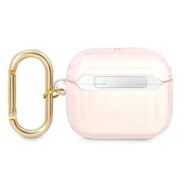 Guess GUA3HHTSP AirPods 3 dangtelis rožinis/rožinis Dirželių kolekcija