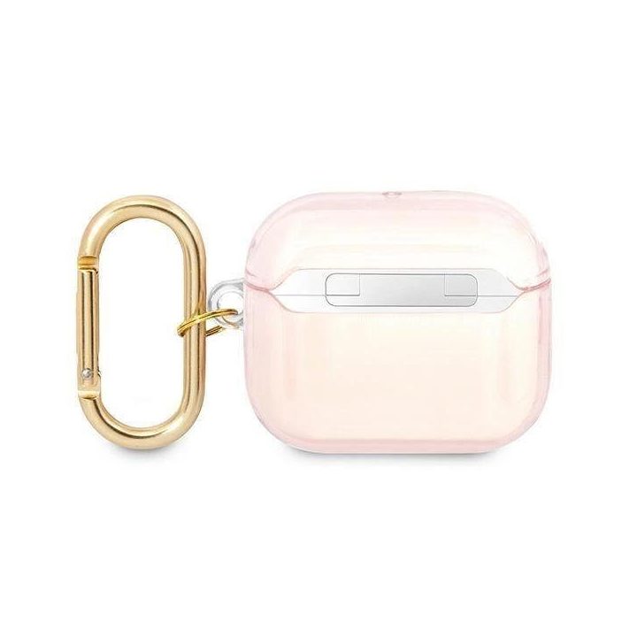 Guess GUA3HHTSP AirPods 3 dangtelis rožinis/rožinis Dirželių kolekcija