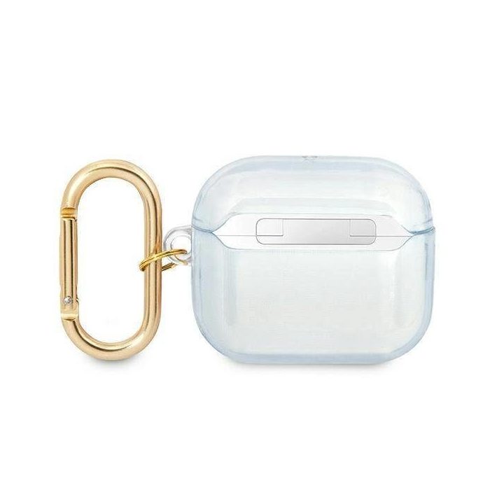 Guess GUA3HHHTSB AirPods 3 dangtelis mėlynas/mėlynas Dirželių kolekcija