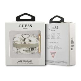 Guess GUAPHCHMAG AirPods Pro dangtelis pilka/pilka marmurinių dirželių kolekcija