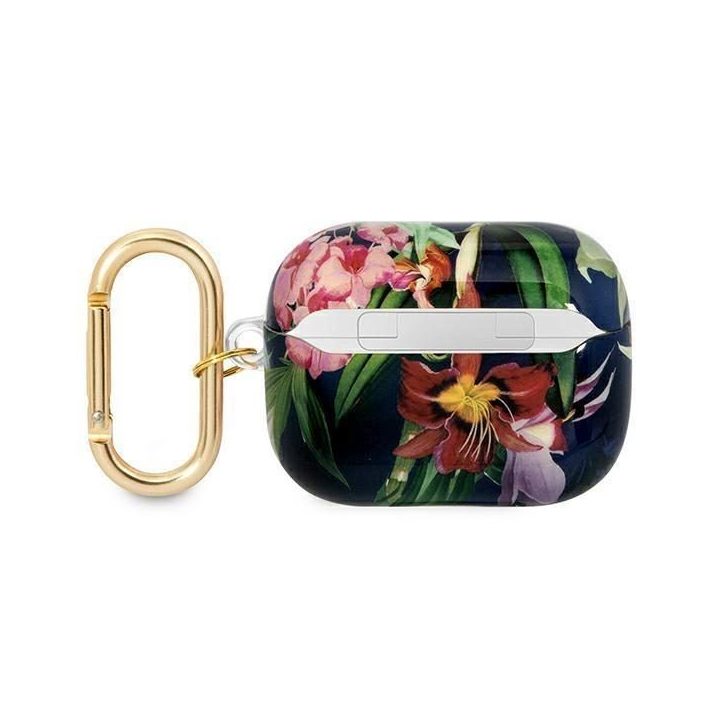Guess GUAPHHFLB AirPods Pro dangtelis mėlynas/mėlynas Gėlių dirželio kolekcija