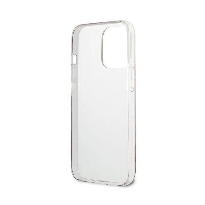 Guess GUHCP13LHSLEOR iPhone 13 Pro / 13 6,1 raudonas/raudonas deklas Leopard