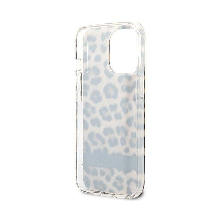 Guess GUHCP13LHSLEOW iPhone 13 Pro / 13 6,1 rudos/rudos spalvos deklas Leopard