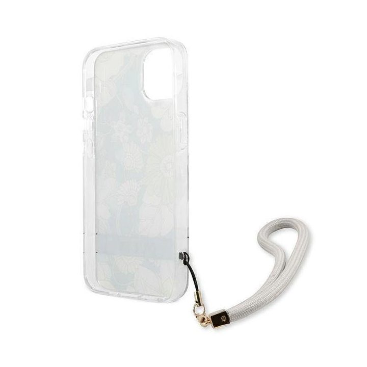 Guess GUHCP13SHFLSN iPhone 13 mini 5,4 , žalias/žalias deklas Gėlių dirželis