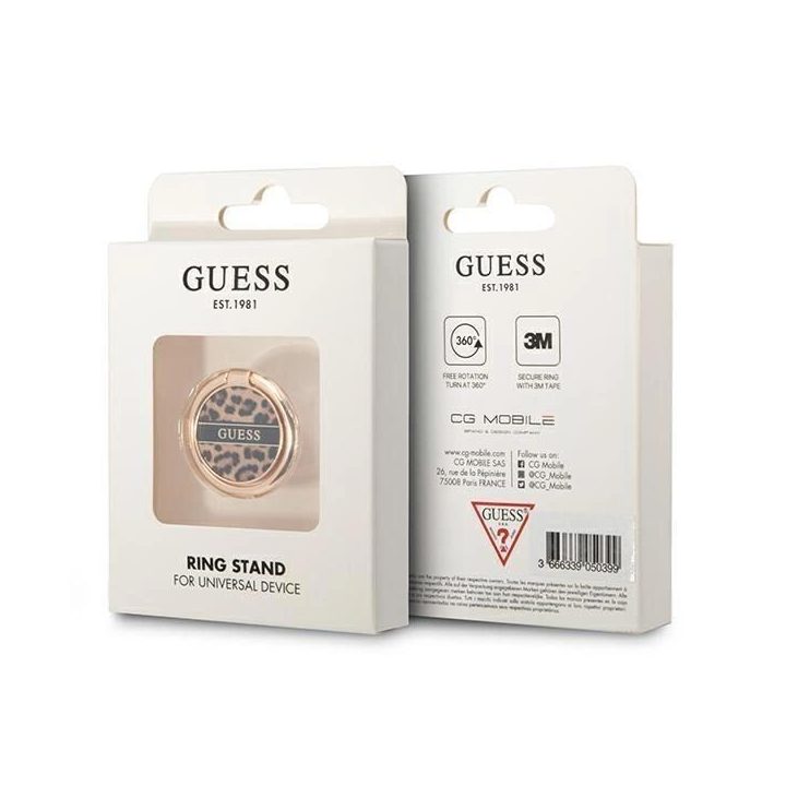 Guess Žiedų stovas GURSHCLOW brown/brown Leopard