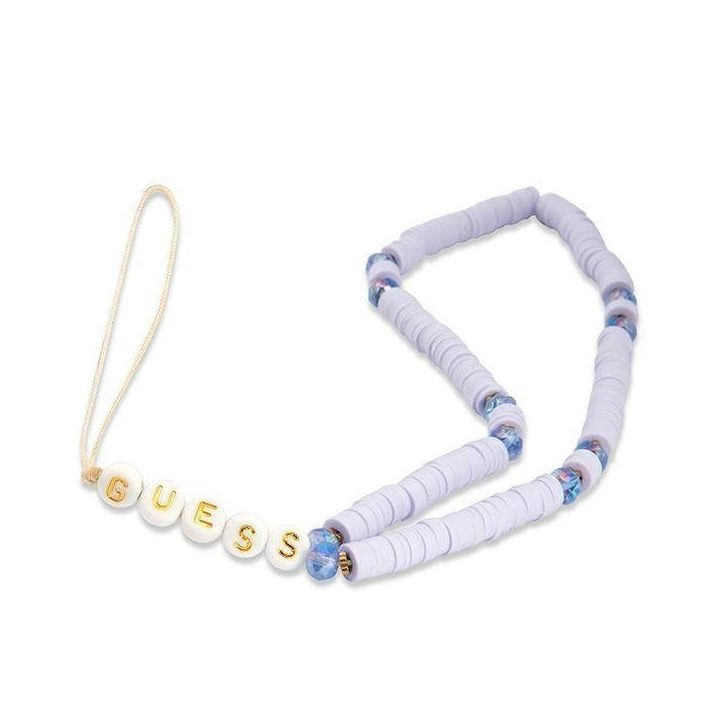 Guess pakabukas GUSTPEARU Telefono dirželis lilac/lilac Heishi Beads