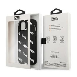 Karl Lagerfeld KLHCP13SPULMBK3 iPhone 13 mini 5,4 deklas juodas/juodas Allover