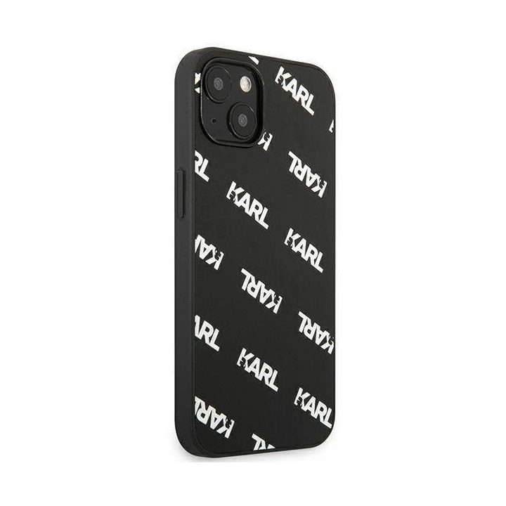 Karl Lagerfeld KLHCP13SPULMBK3 iPhone 13 mini 5,4 deklas juodas/juodas Allover