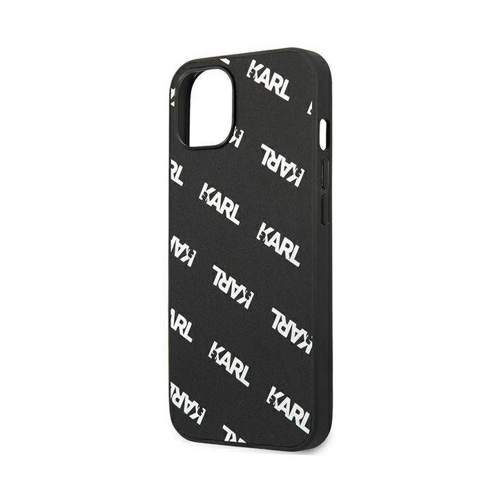 Karl Lagerfeld KLHCP13SPULMBK3 iPhone 13 mini 5,4 deklas juodas/juodas Allover
