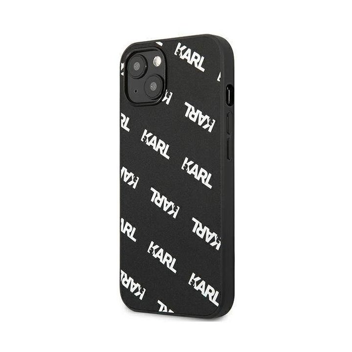 Karl Lagerfeld KLHCP13SPULMBK3 iPhone 13 mini 5,4 deklas juodas/juodas Allover