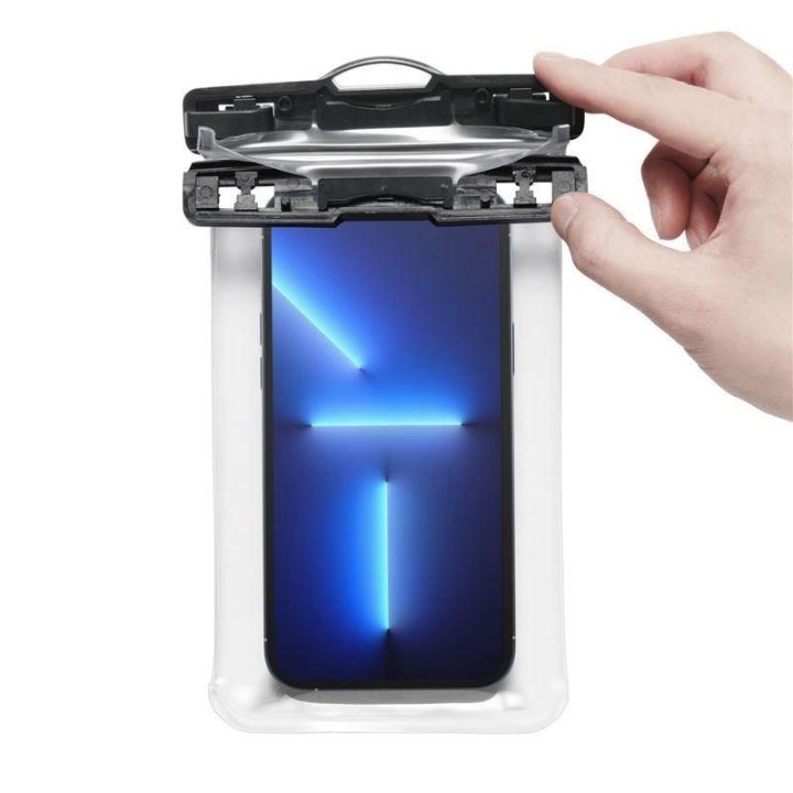 Spigen A601 UNIVERSALUS VANDENSATLAPIS DĖŽUTĖ CRYSTAL CLEAR