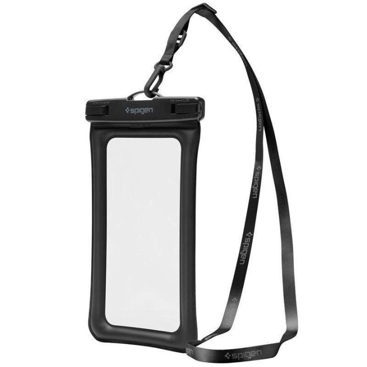 Spigen A621 UNIVERSALUS VANDUOTVIRTAS DĖŽUTĖ IR LAISVAS DĖMESIO KEPŠYS BLACK