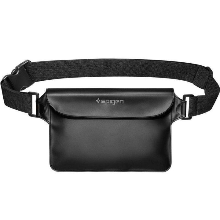 Spigen A621 UNIVERSALUS VANDUOTVIRTAS DĖŽUTĖ IR LAISVAS DĖMESIO KEPŠYS BLACK