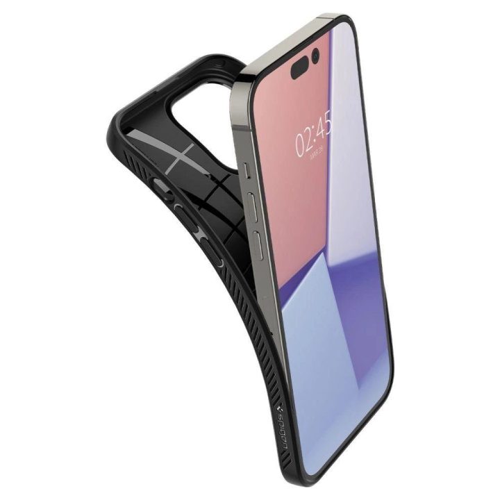 Spigen LIQUID AIR IPHONE 14 PRO MATINIAI BLACK