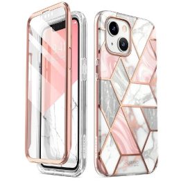 Dėklas COSMO IPHONE 14 Plus MARBLE
