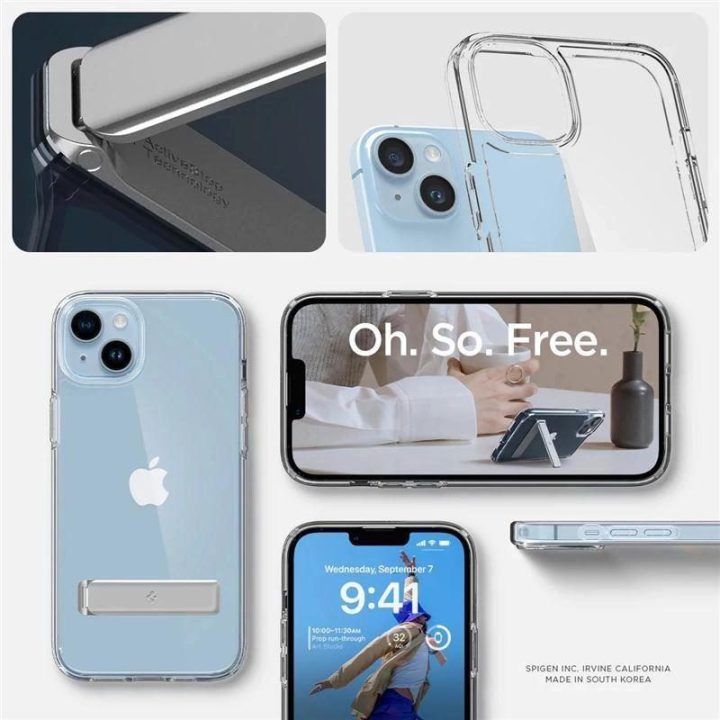 Spigen ULTRA HYBRID S IPHONE 14 PLUS CRYSTAL CLEAR