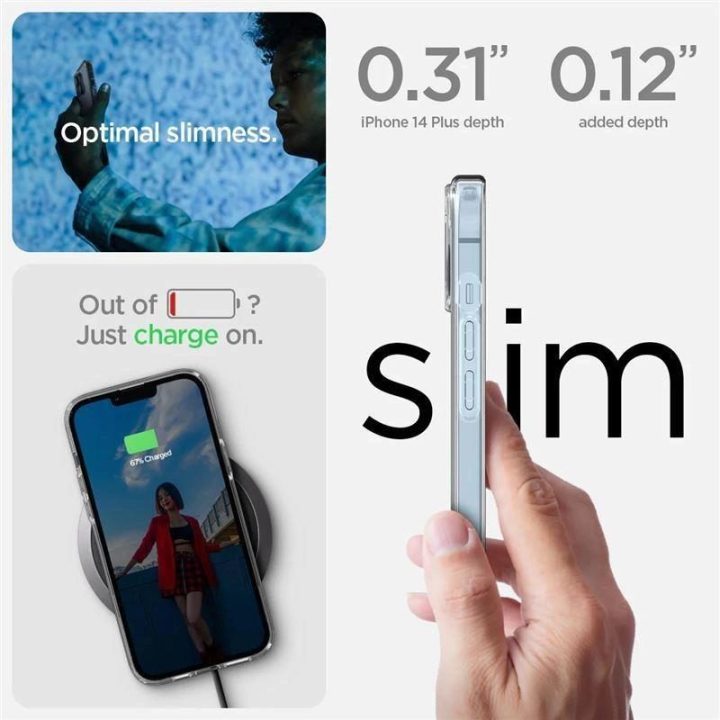 Spigen ULTRA HYBRID S IPHONE 14 PLUS CRYSTAL CLEAR