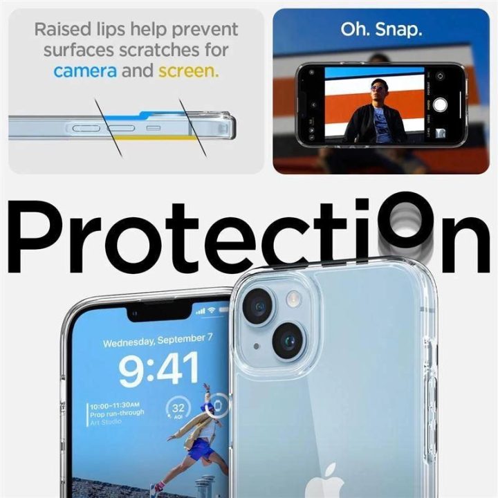 Spigen ULTRA HYBRID S IPHONE 14 PLUS CRYSTAL CLEAR