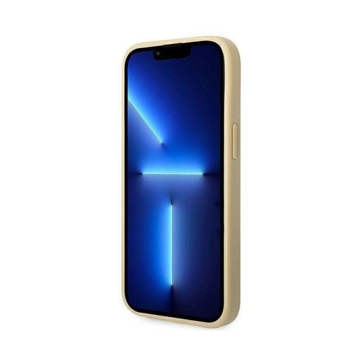 Guess GUHCP14MHGGSHD iPhone 14 Plus 6,7 złoty/gold deklas Glitter Script