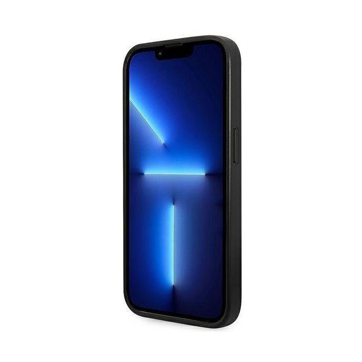 Guess GUHCP14XG4GLGR iPhone 14 Pro Max 6,7 pilkos/pilkos spalvos deklas 4G Stripe Collection