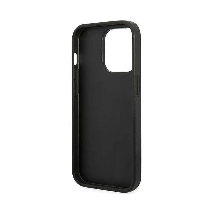 Guess GUHCP14XG4GLGR iPhone 14 Pro Max 6,7 pilkos/pilkos spalvos deklas 4G Stripe Collection