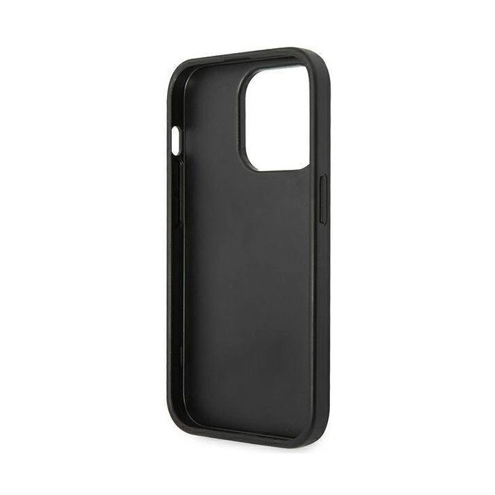 iPhone 14 Pro 6.1 juodas/juodas Saffiano dirželis