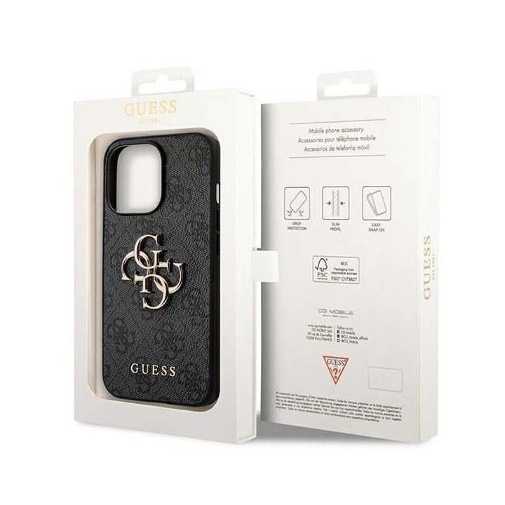 iPhone 14 Pro 6,1 grey deklas 4G Big Metal Logo