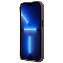 Guess GUHCP14L4GMGBR iPhone 14 Pro 6,1 brązowy/brown hardcase 4G Big Metal Logo