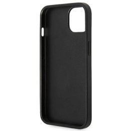 Karl Lagerfeld KLHCP14MSAPKHK iPhone 14 Plus 6,7 juodas/juodas deklas Saffiano Karl`s Head Patch