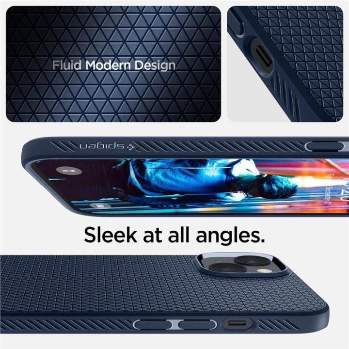 Spigen LIQUID AIR IPHONE 14 PLUS NAVY BLUE