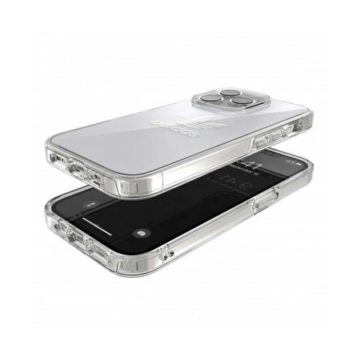 Adidas OR apsauginis iPhone 14 Pro 6.1 skaidrus dėklas skaidrus 50230