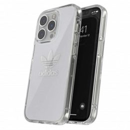 Adidas OR apsauginis iPhone 14 Pro Max 6,7 skaidrus skaidrus dėklas 50232