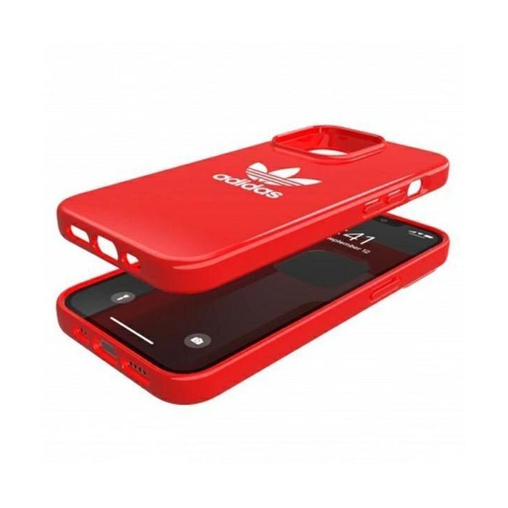 Adidas OR SnapCase Trefoil iPhone 13 Pro / 13 6.1 raudona / raudona 47101