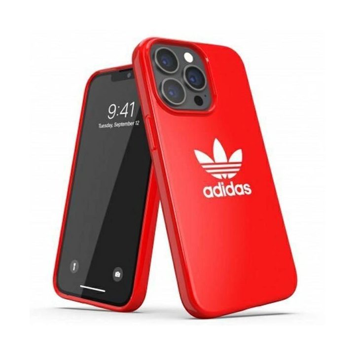 Adidas OR SnapCase Trefoil iPhone 13 Pro / 13 6.1 raudona / raudona 47101