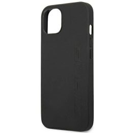 AMG AMHCP14MDOLBK iPhone 14 Plus 6,7 juodas / juodas deklas Odinis, karštai štampuotas