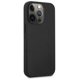 AMG AMHCP14XDOLBK iPhone 14 Pro Max 6,7 juodas / juodas deklas Odinis, karštai štampuotas