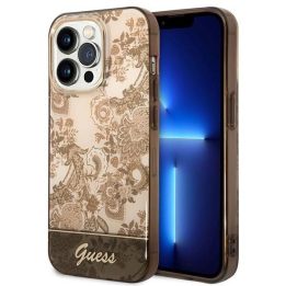 Guess GUHCP14LHGPLHC iPhone 14 Pro 6,1 ochros spalvos deklas Porcelain Collection