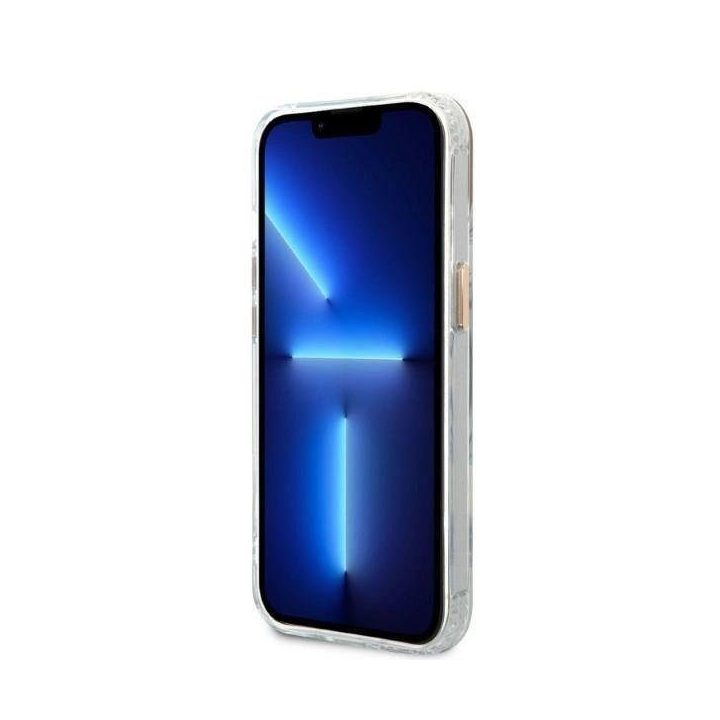 Guess GUHMP13MHTRMD iPhone 13 6.1 aukso / aukso spalvos deklas Metal Outline Magsafe