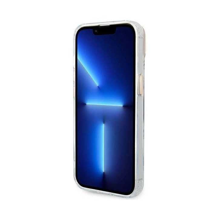 Guess GUHMP14MHTRMD iPhone 14 Plus 6.7 aukso / aukso spalvos deklas Metal Outline Magsafe