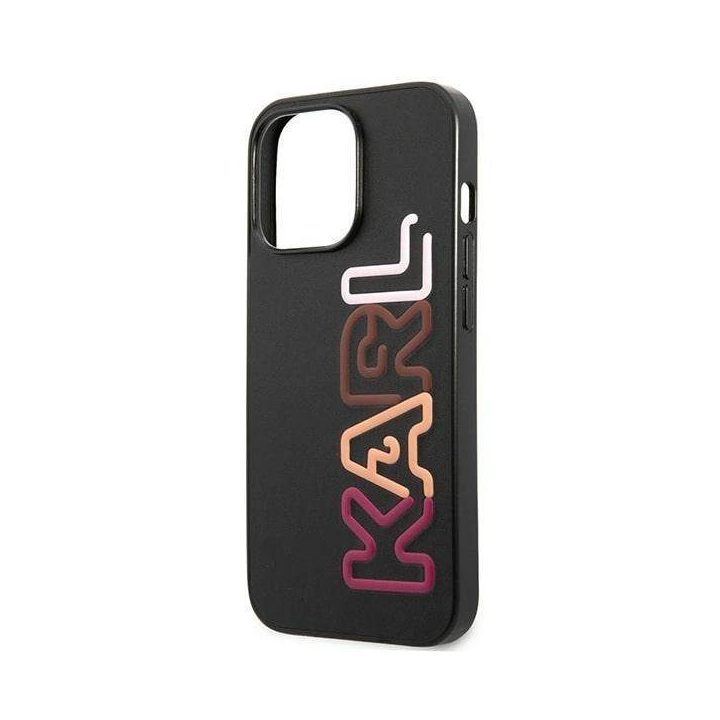 Karl Lagerfeld KLHCP13LPCOBK iPhone 13 Pro / 13 6,1 Juodos spalvos/juodas deklas Multipink Gamintojas