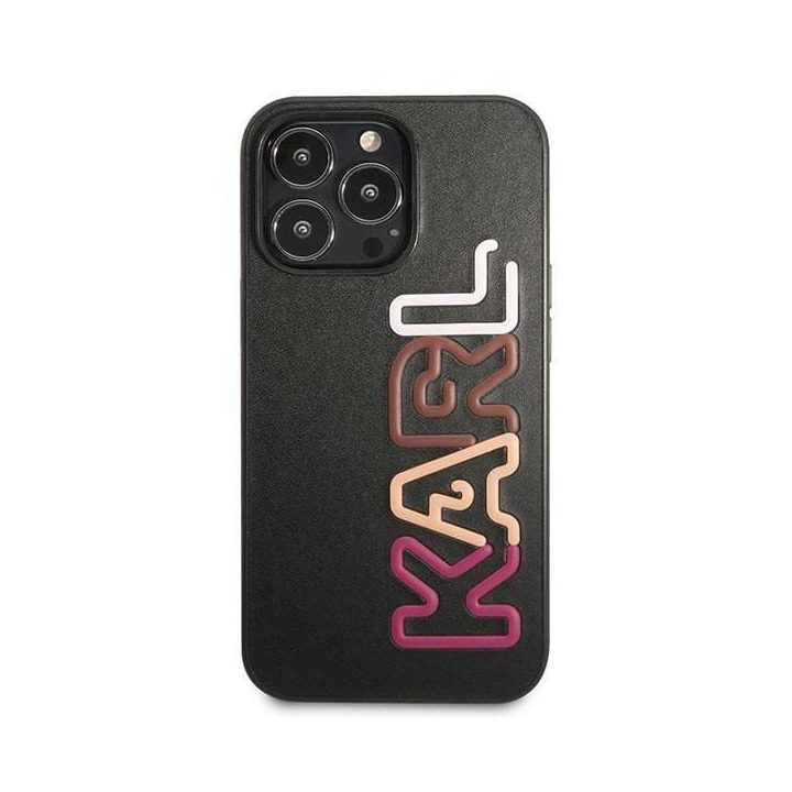 Karl Lagerfeld KLHCP13LPCOBK iPhone 13 Pro / 13 6,1 Juodos spalvos/juodas deklas Multipink Gamintojas